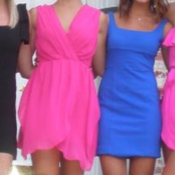 sexy pink cocktail dresses